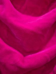 Pink Ruched Mini Skirt