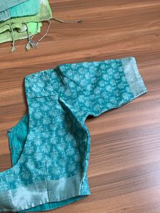 A Pretty Saree With Blouse