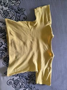 Cute Cartoon Yellow T-Shirt