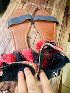 Bohemian Tassel Flat Sandals