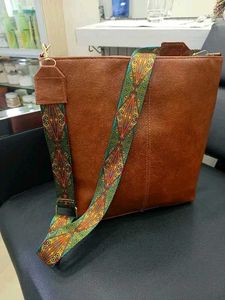 Classic Brown Faux  Tote Bag🥰👜
