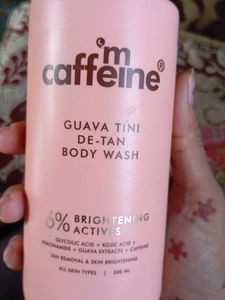 mCaffeine De-Tan Body Wash