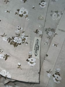 Men's Floral Print Smart Fit Shirt