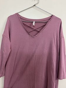 Women's V-Neck Crossover Top