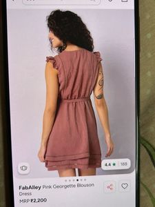 Cute Pink Girls Dress