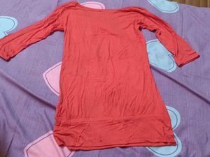 Red Tunic Top