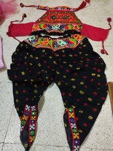 Embroidered Dhoti Set