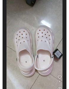White Crocs - Comfy & Stylish