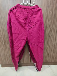 Dhoti Pants Maroon