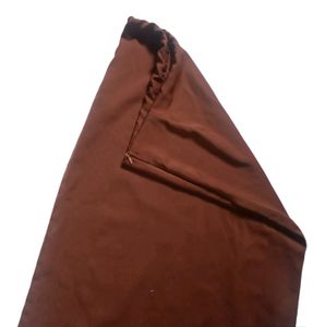 Satin Midi Skirt