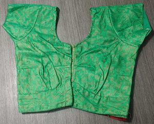 Green lehenga set