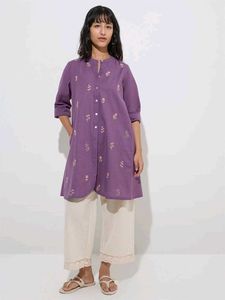 Utsa Westside Floral Embroidered Tunic