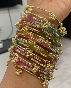 ♦️ Viral Kashmiri Beads Bangle Set of 8 ♦️