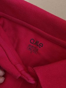 Bright Pink Polo T-Shirt