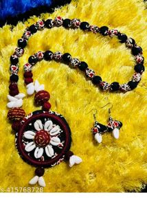 Fabric Necklace