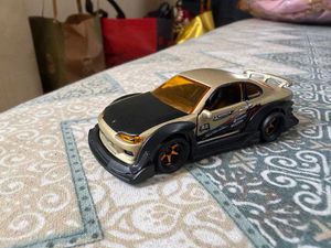 Collectible Toy Car - Gold with Black Hood