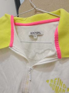 Being Human White Polo