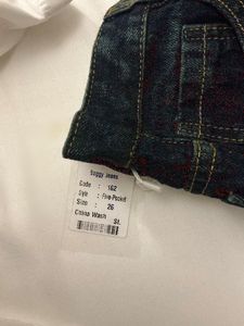 Baggy Wide Leg Dark Wash Denim Jeans