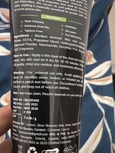 Sonavi Blackhead Clean Bamboo Charcoal Mask