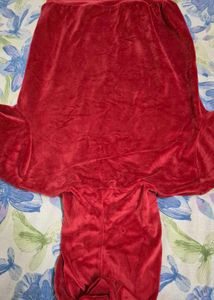 Red Offline girls Hoodie