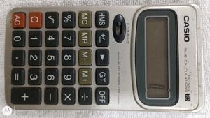 Casio Calculator with TIME calculation