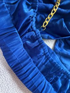 sale 🤩Zara Blue Chain Strap Top