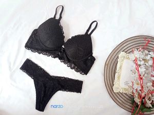 Black Lace Lingerie Set