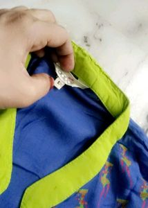 Elegant Blue Printed Kurta