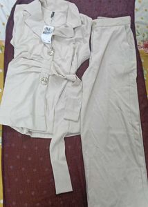 Chic Beige Co-ord Set