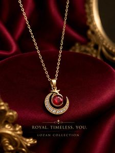 LOZAN imported Pendant Necklace 1pc red one