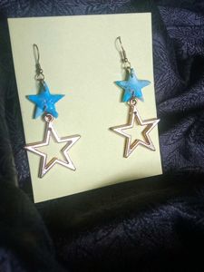 Star Drop Earrings