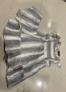 Striped Ruffle Dress