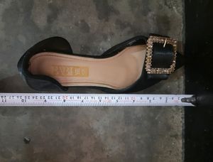 Black Silk Satin Heels (Taiwan)