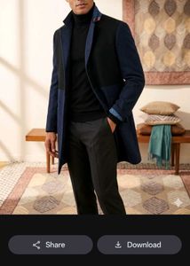 Men's Stylish Patchwork Coat winters