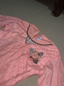 Charming Pink sharara for functions