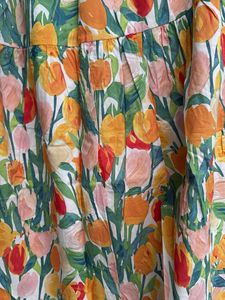 Flowy Floral Maxi Skirt