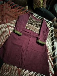 Embroidered Kurta