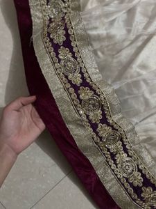 Elegant Embroidered Skirt(lahenga)