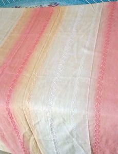 3Piece chikankari soft cotton suit ( unstitched)