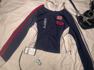 Y2K Style fitted Zip-Up Jacket