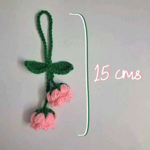 Handmade Crochet Fruit &amp; Flower Bookmarks(1p)