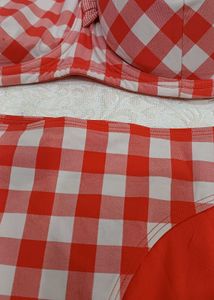 H&amp;M Gingham Bikini Set