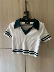 White crop top New