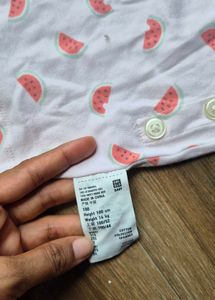 UNIQLO Baby Watermelon Print Romper
