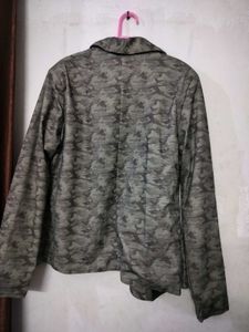 Camouflage Print Jacket