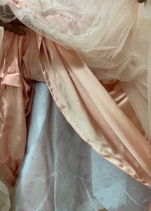 Elegant Pink Embellished Gown