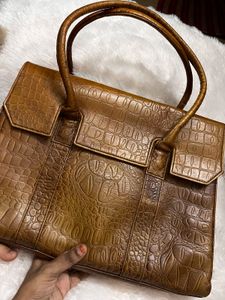 Stylish Embossed Handbag