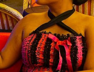 Stunning Red and Black Corset Top