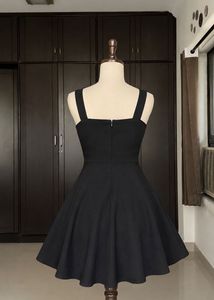 Chic Black Fit &amp; Flare Dress