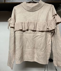 Ruffle Knit Sweater🫠💕
